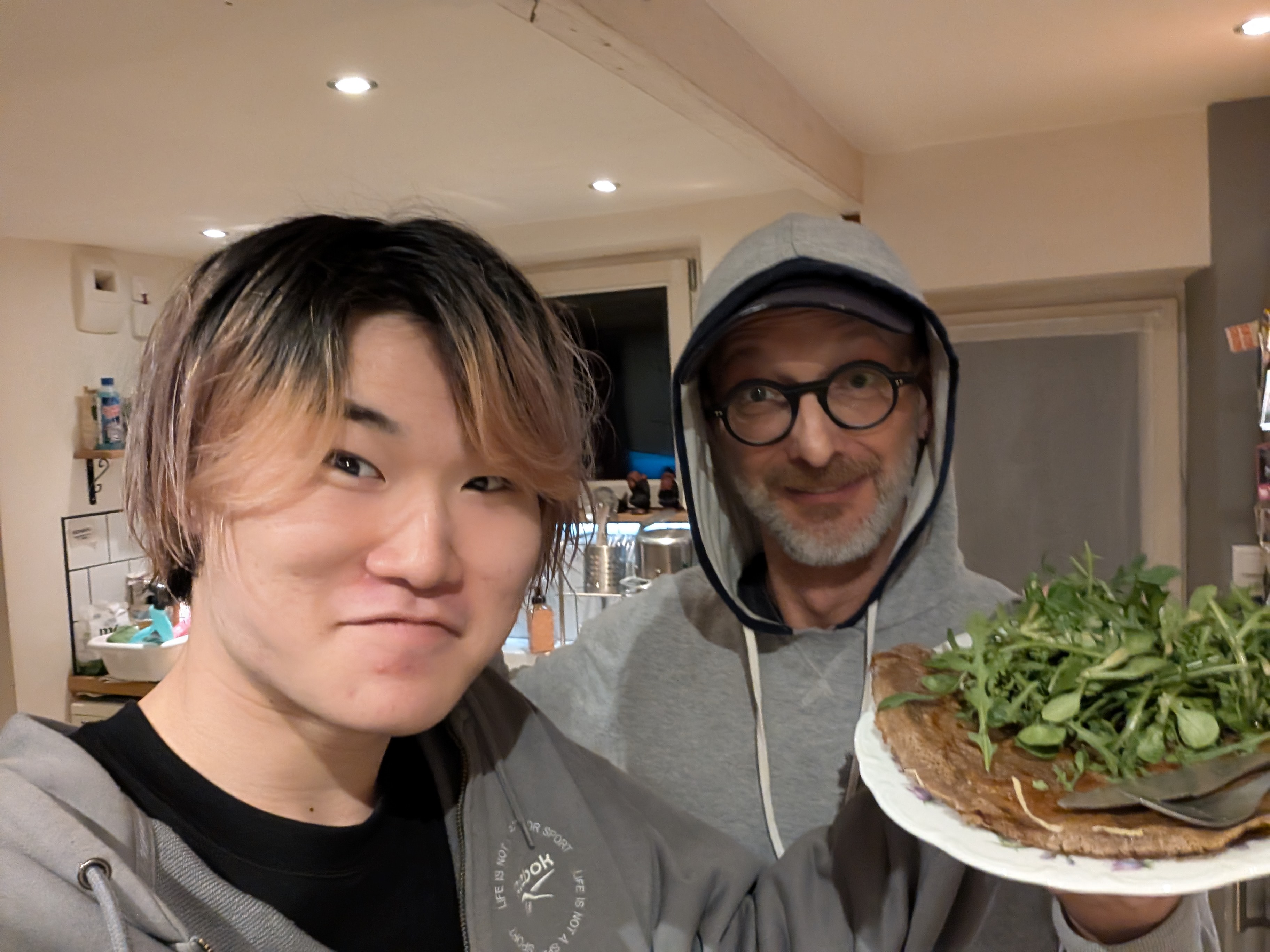 ホストの晩ご飯