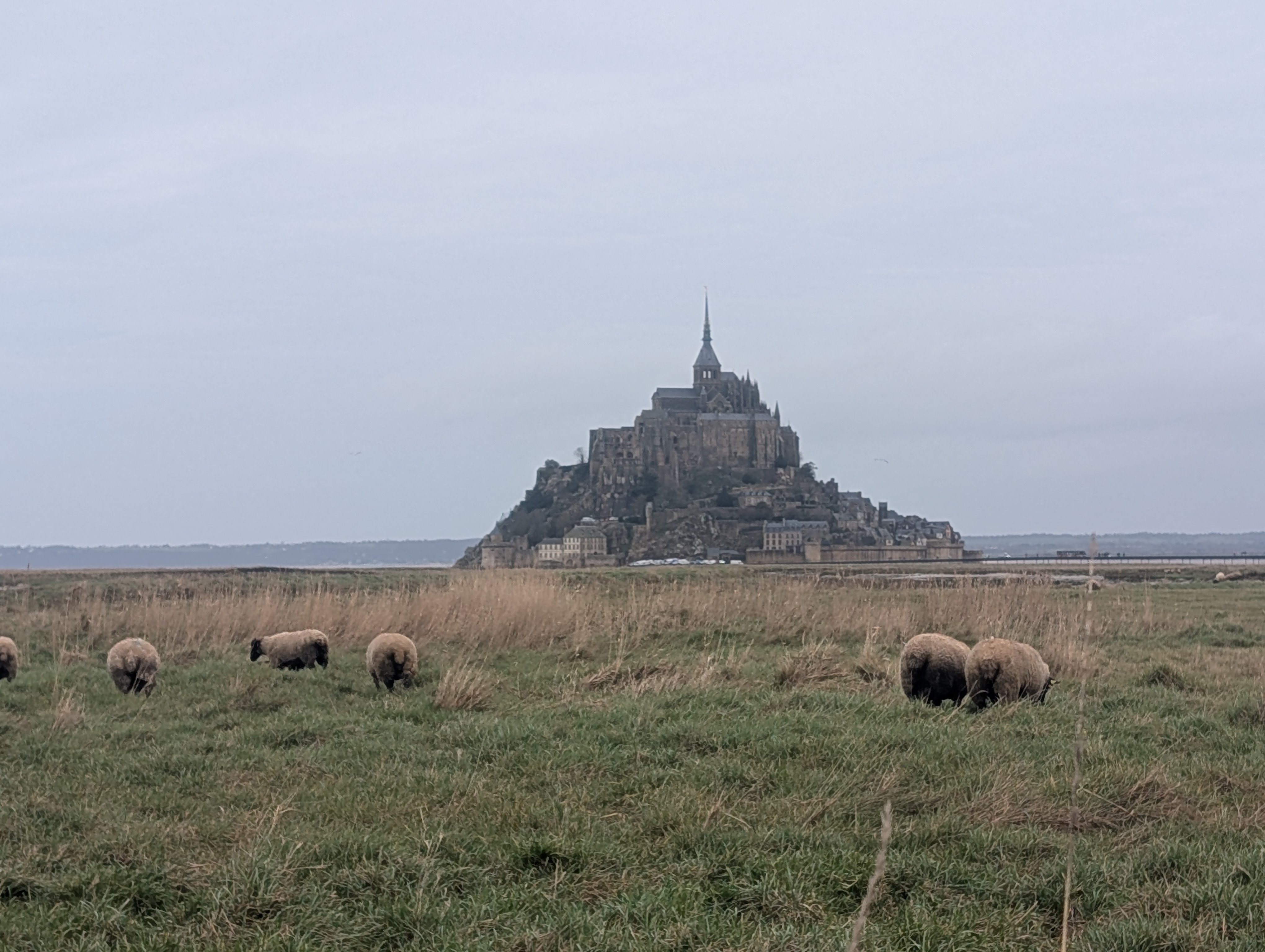 モンサンミッシェル遠景