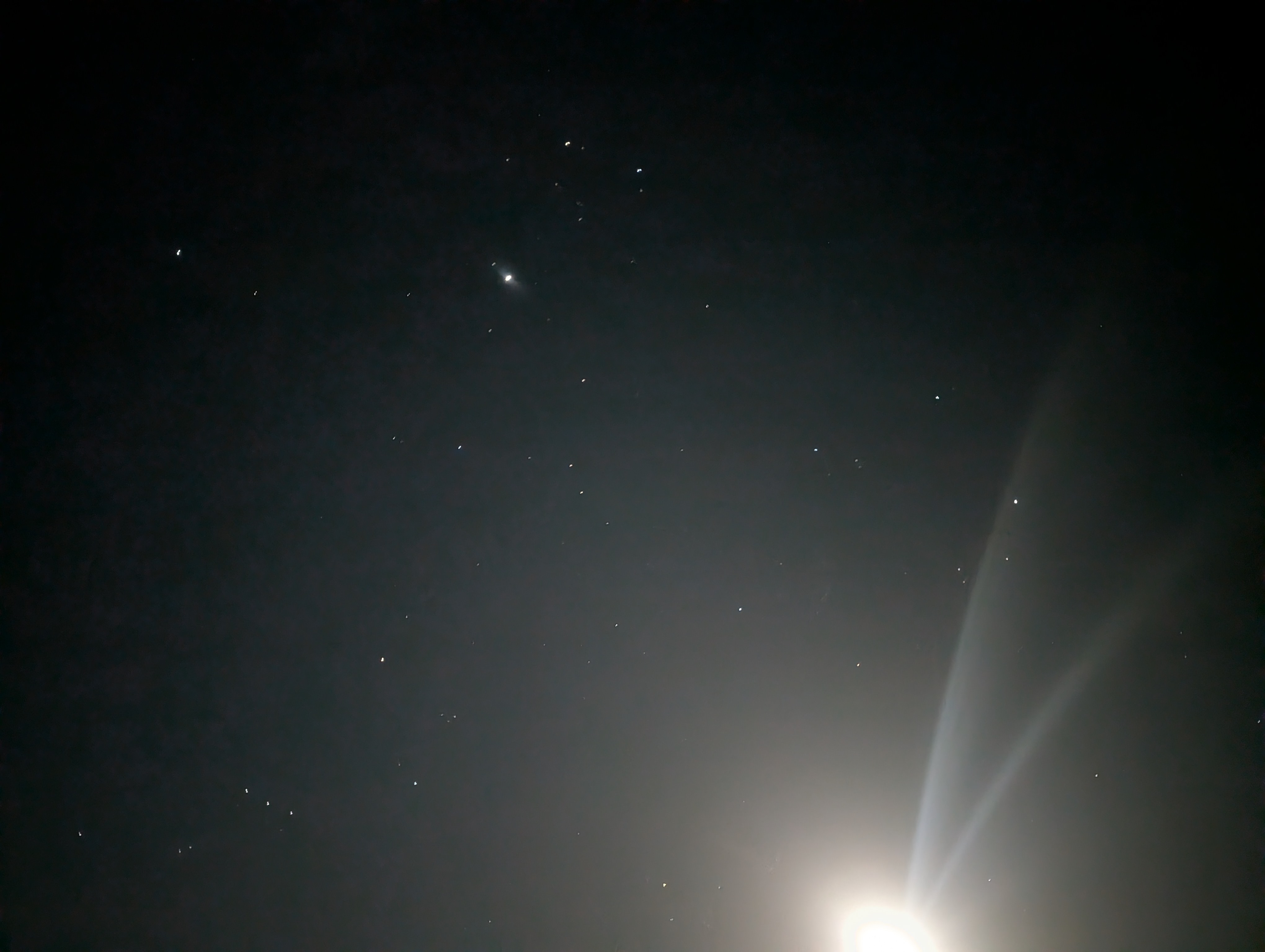 満天の星